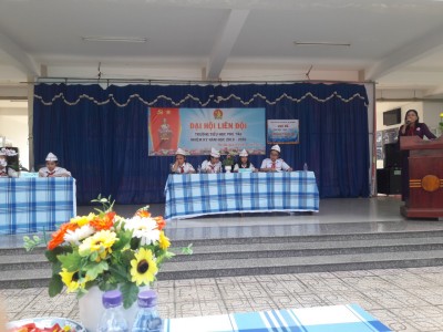 Liên đội trường tiểu học Phú Tân tổ chức Đại hội Liên đội Nhiệm kỳ 2019 - 2020