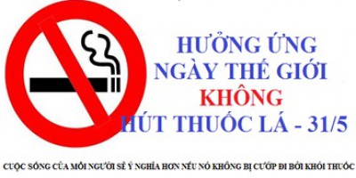 Khẩu hiệu và thông điệp hưởng ứng Tuần lễ Quốc gia không hút thuốc lá 2020