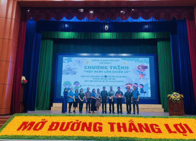 TRƯỜNG TIỂU HỌC PHÚ TÂN TỔ CHỨC THAM QUAN, HỌC TẬP,  TRẢI NGHIỆM CHO HỌC SINH TẠI TRƯỜNG SỸ QUAN CÔNG BINH