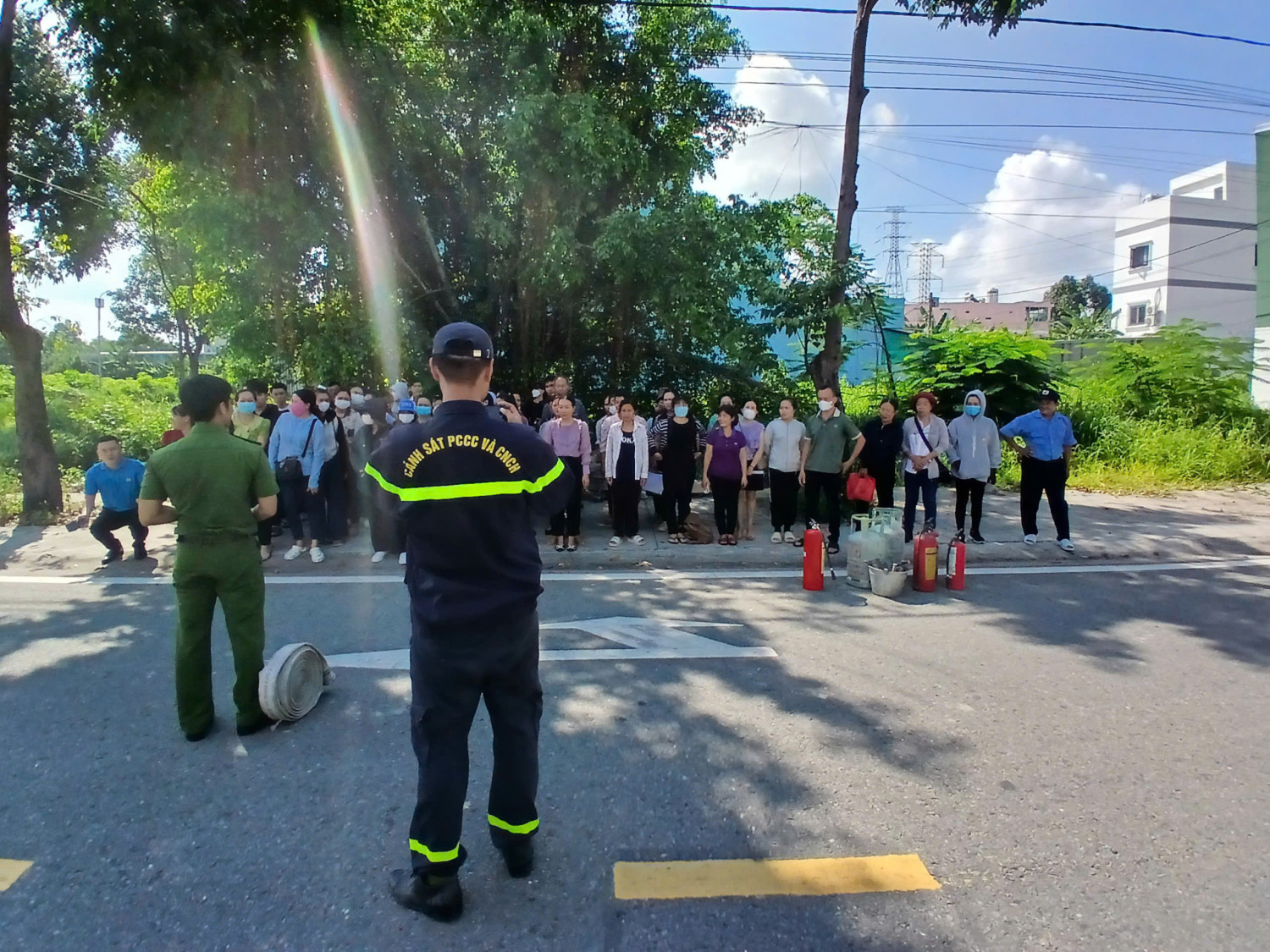 TẬP HUẤN PHÒNG CHÁY CHỮA CHÁY NĂM 2024